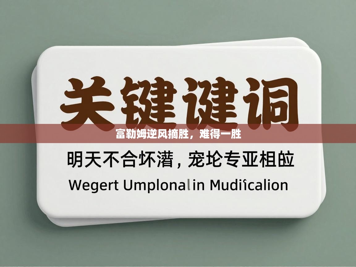 富勒姆逆风摘胜，难得一胜  第2张